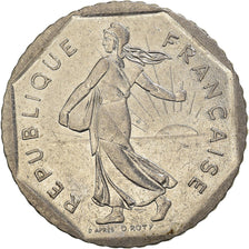 Moeda, França, Semeuse, 2 Francs, 1981, VF(30-35), Níquel, KM:942.1