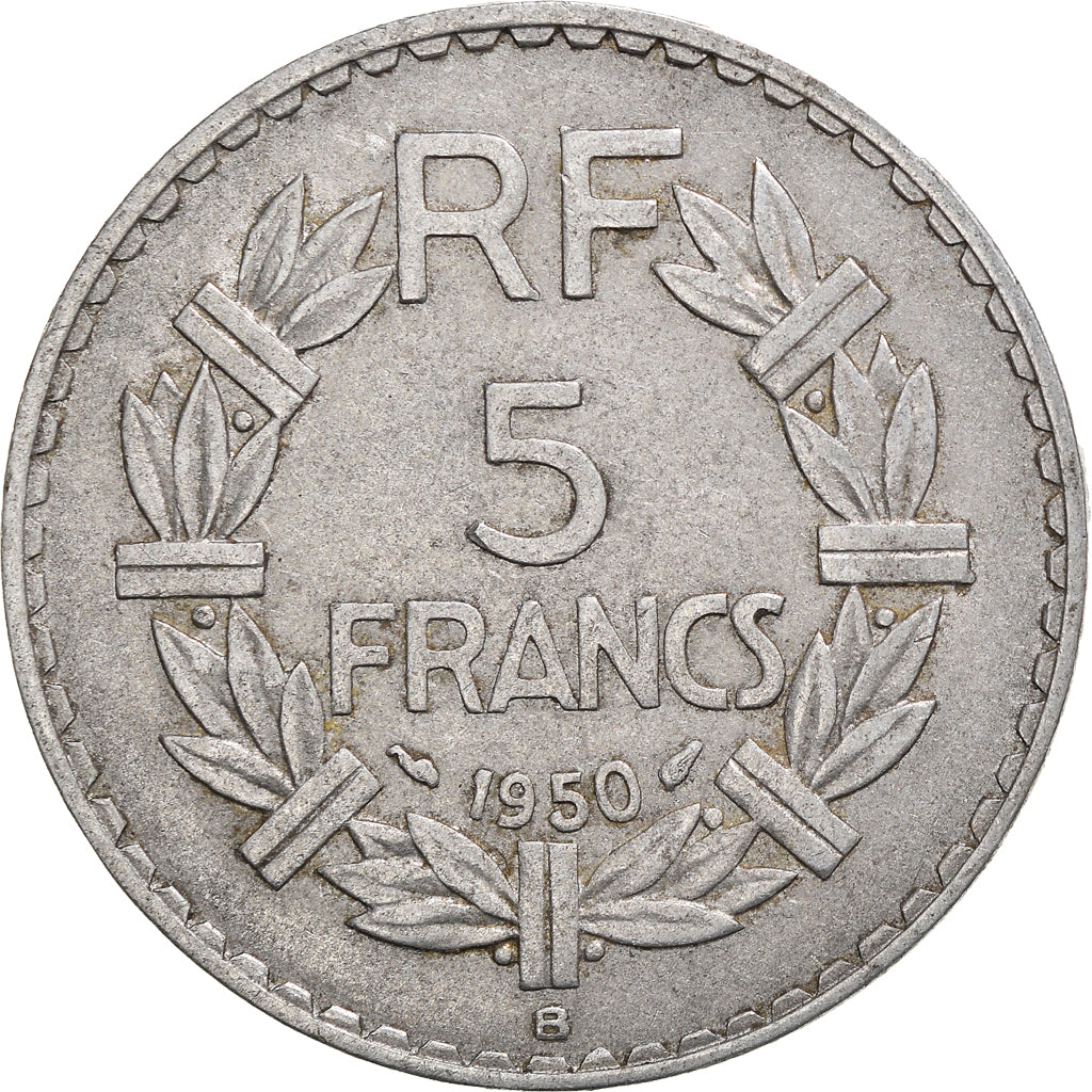 Coin, France, Lavrillier, 5 Francs, 1950, Beaumont - Le Roger, VF(30-35)
