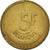 Münze, Belgien, 5 Francs, 5 Frank, 1986, Brussels, S, Brass Or Aluminum-Bronze