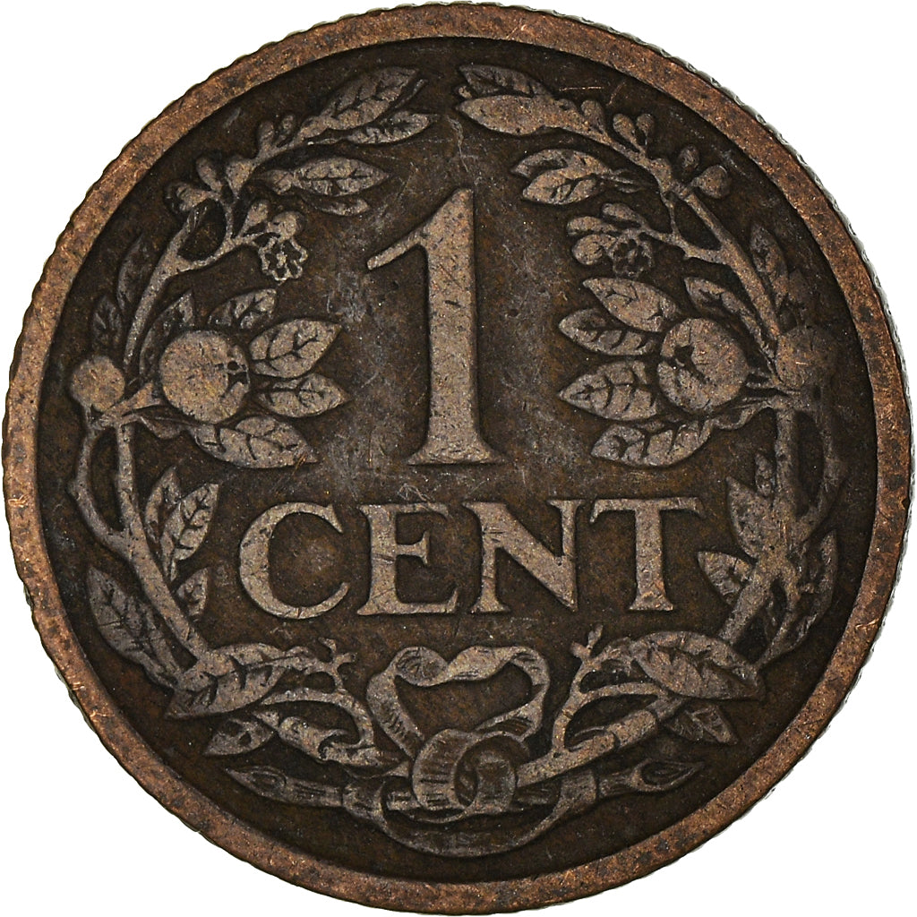 Moneta, Paesi Bassi, Wilhelmina I, Cent, 1915, BB, Bronzo, KM:152