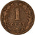 Moneda, Países Bajos, William III, Cent, 1882, BC+, Bronce, KM:107.1