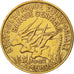 EQUATORIAL AFRICAN STATES, 25 Francs, 1962, Paris, EF(40-45), Aluminum-Bronze