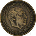 Coin, Spain, Francisco Franco, caudillo, Peseta, 1953, VF(30-35)