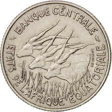 Stati dell’Africa equatoriale, 100 Francs, 1966, Paris, BB, Nichel, KM:5