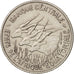 Stati dell’Africa equatoriale, 100 Francs, 1966, Paris, BB, Nichel, KM:5