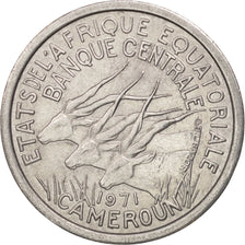 Monnaie, États de l'Afrique équatoriale, Franc, 1971, Paris, SUP, Aluminium