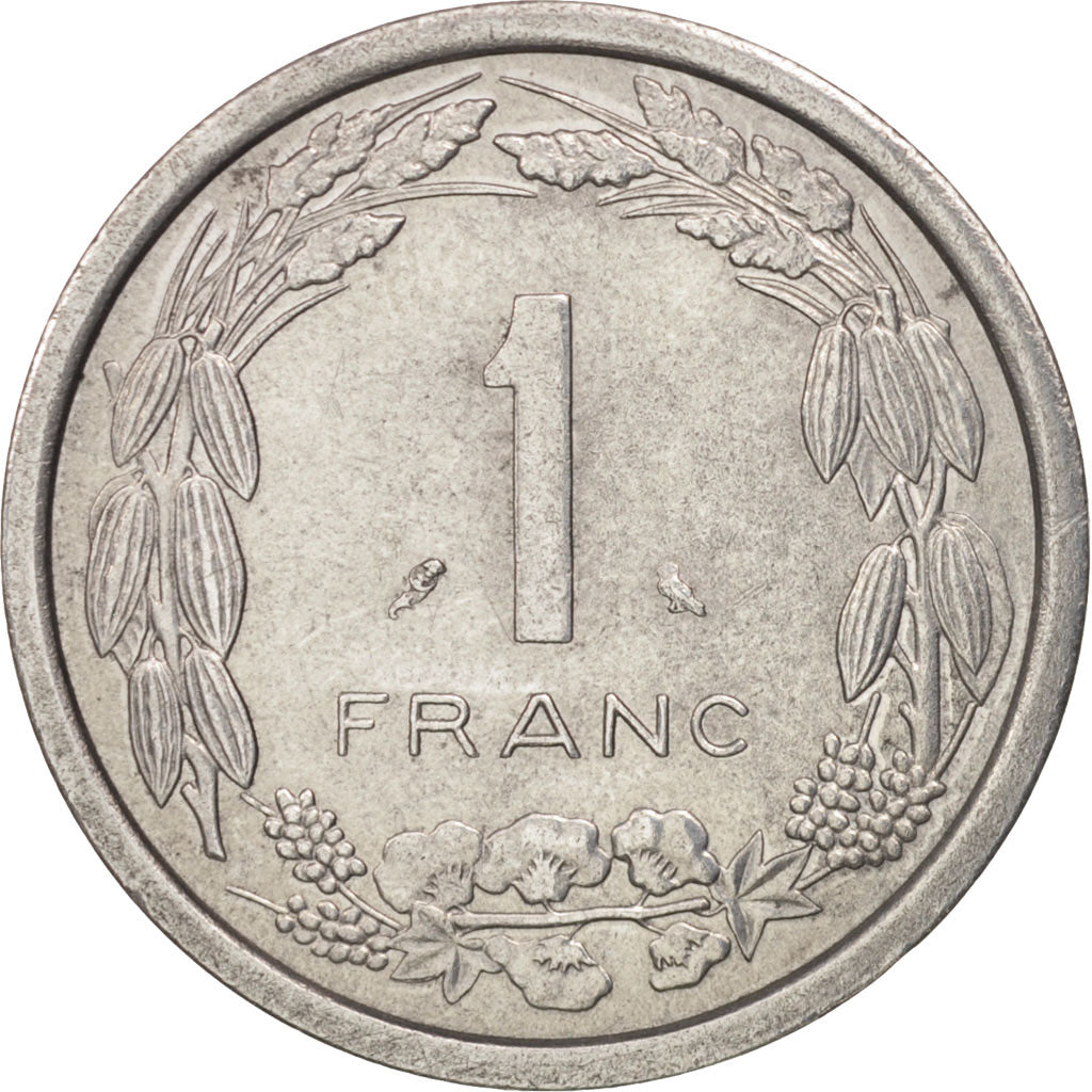 Monnaie, États de l'Afrique équatoriale, Franc, 1971, Paris, SUP, Aluminium