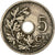 Monnaie, Belgique, 5 Centimes, 1922, Paris, TTB, Cupro-nickel, KM:66