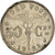 Moneta, Belgio, 50 Centimes, 1923, MB, Nichel, KM:88