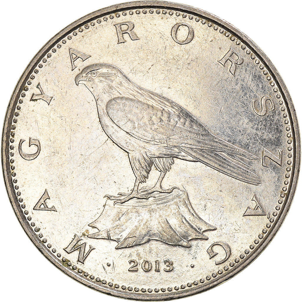 Coin, Hungary, 50 Forint, 2013, Budapest, EF(40-45), Copper-nickel, KM:850