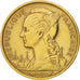 FRENCH AFARS & ISSAS, 10 Francs, 1975, Paris, TTB, Aluminum-Bronze, KM:17