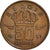 Moeda, Bélgica, Baudouin I, 50 Centimes, 1967, AU(50-53), Bronze, KM:149.1