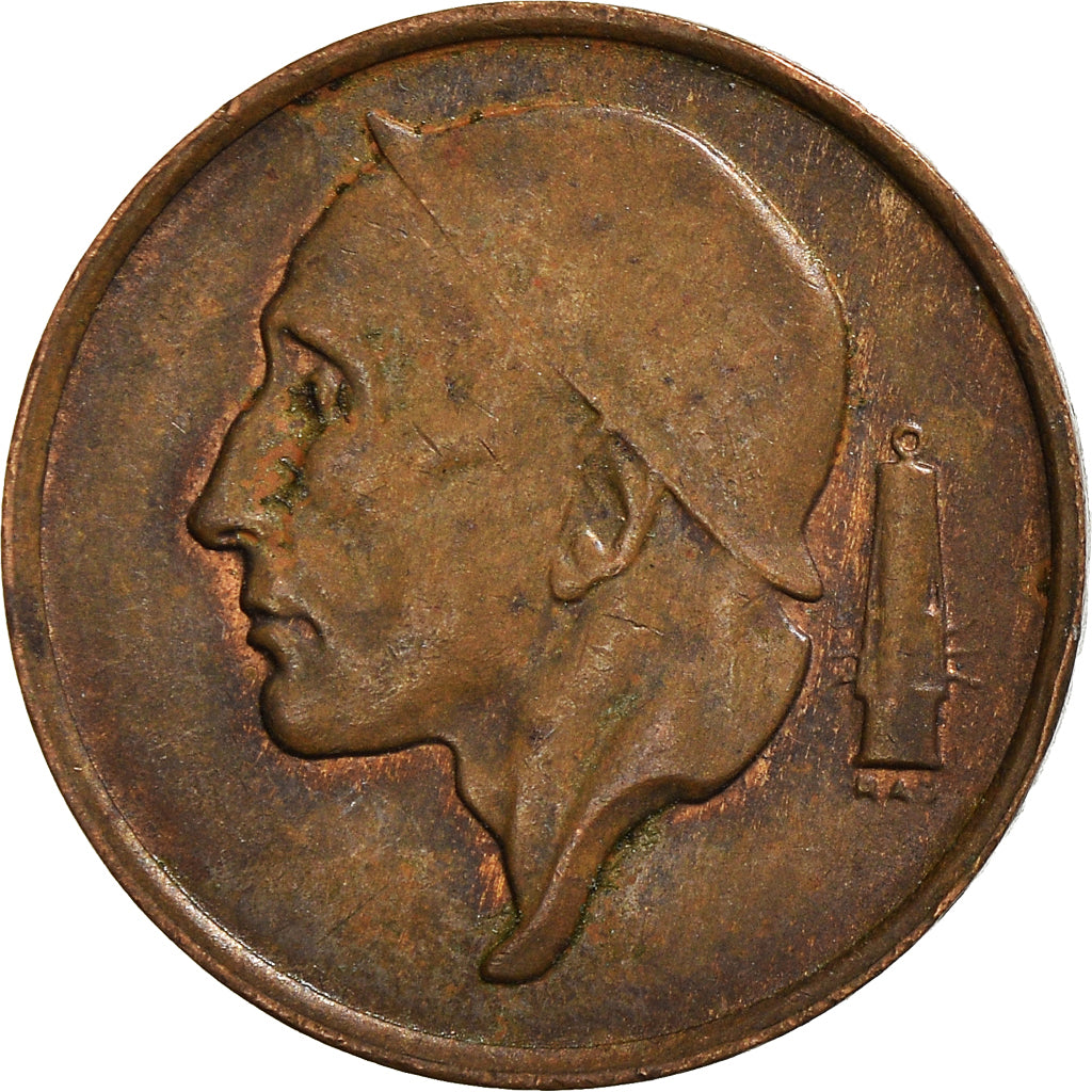 Coin, Belgium, Baudouin I, 50 Centimes, 1974, EF(40-45), Bronze, KM:148.1