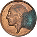 Moneda, Bélgica, Baudouin I, 50 Centimes, 1982, BC+, Bronce, KM:148.1