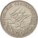 Repubblica Centrafricana, 100 Francs, 1975, Paris, BB, Nichel, KM:7