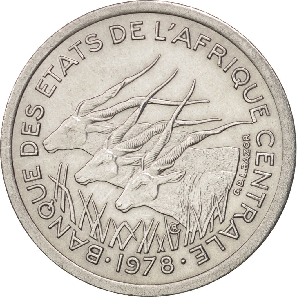 Stati dell’Africa centrale, Franc, 1978, Paris, SPL-, Alluminio, KM:8