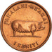 Coin, Tonga, King Taufa'ahau Tupou IV, Seniti, 1975, AU(50-53), Bronze, KM:42