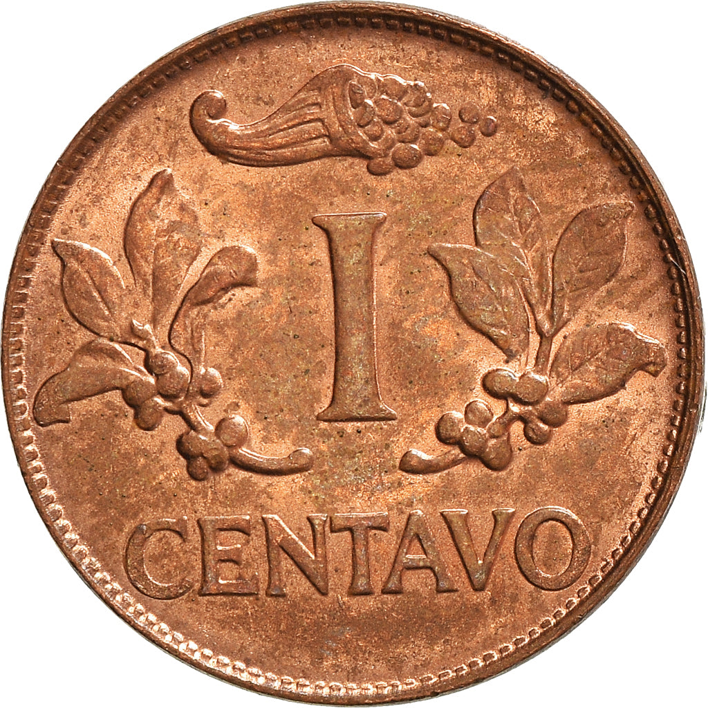 Coin, Colombia, Centavo, 1970, EF(40-45), Copper Clad Steel, KM:205a