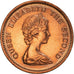 Munten, Jersey, Elizabeth II, 1/2 New Penny, 1971, ZF+, Bronzen, KM:29