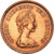 Monnaie, Jersey, Elizabeth II, 1/2 New Penny, 1971, TTB+, Bronze, KM:29