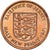 Coin, Jersey, Elizabeth II, 1/2 New Penny, 1971, AU(50-53), Bronze, KM:29