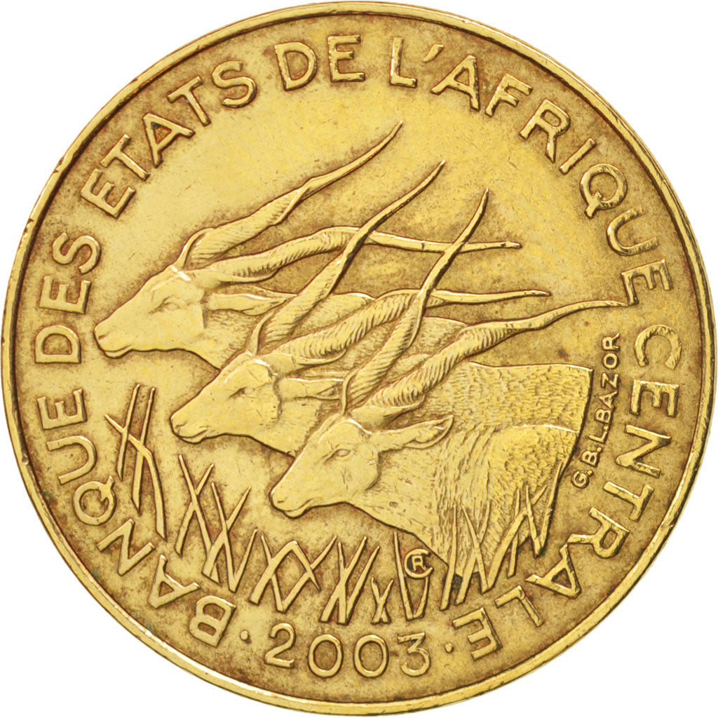 Münze, Zentralafrikanische Staaten, 10 Francs, 2003, Paris, SS