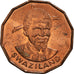 Moneta, Suazi, Sobhuza II, Cent, 1974, British Royal Mint, EF(40-45), Brązowy