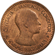 Coin, Ghana, 1/2 Penny, 1958, EF(40-45), Bronze, KM:1