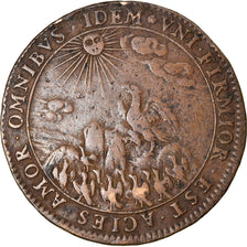 France, Token, Etats de Bourgogne, Contentement devant la Générosité du Roi