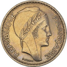 Moneta, Algieria, 50 Francs, 1949, Paris, EF(40-45), Miedź-Nikiel, KM:92