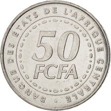 Stati dell’Africa centrale, 50 Francs, 2006, Paris, SPL, Acciaio inossidabi...
