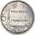 Moeda, Polinésia Francesa, 5 Francs, 1965, EF(40-45), Alumínio, KM:4