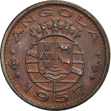 Coin, Angola, 50 Centavos, 1957, EF(40-45), Bronze, KM:75