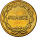 Münze, Frankreich, France Libre, 2 Francs, 1944, Philadelphia, SS, Messing