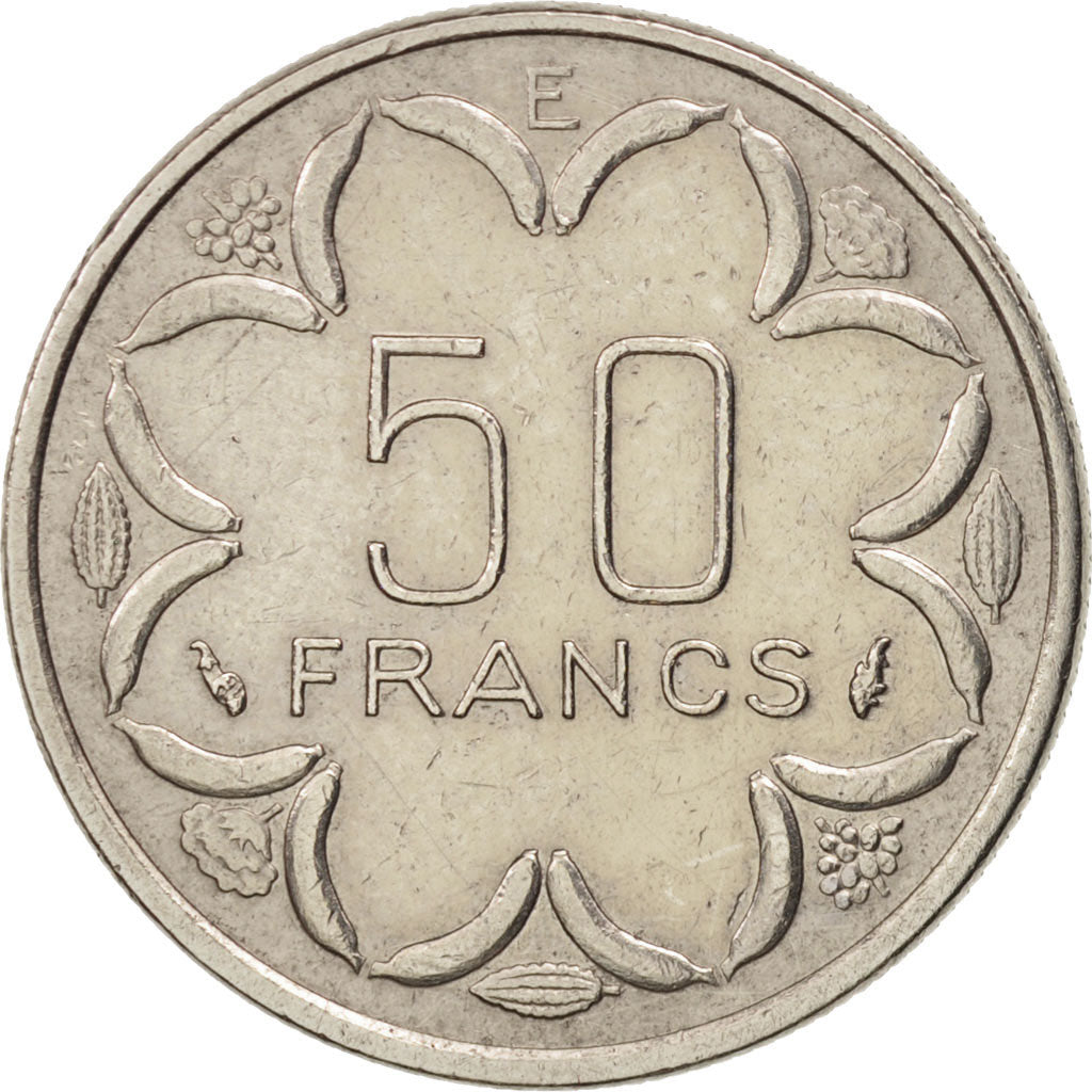 Münze, Zentralafrikanische Staaten, 50 Francs, 1979, Paris, SS, Nickel, KM:11