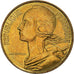 Munten, Frankrijk, Marianne, 10 Centimes, 1987, Paris, ZF+, Aluminum-Bronze