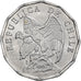 Coin, Chile, 5 Centavos, 1976, AU(50-53), Aluminum, KM:204a