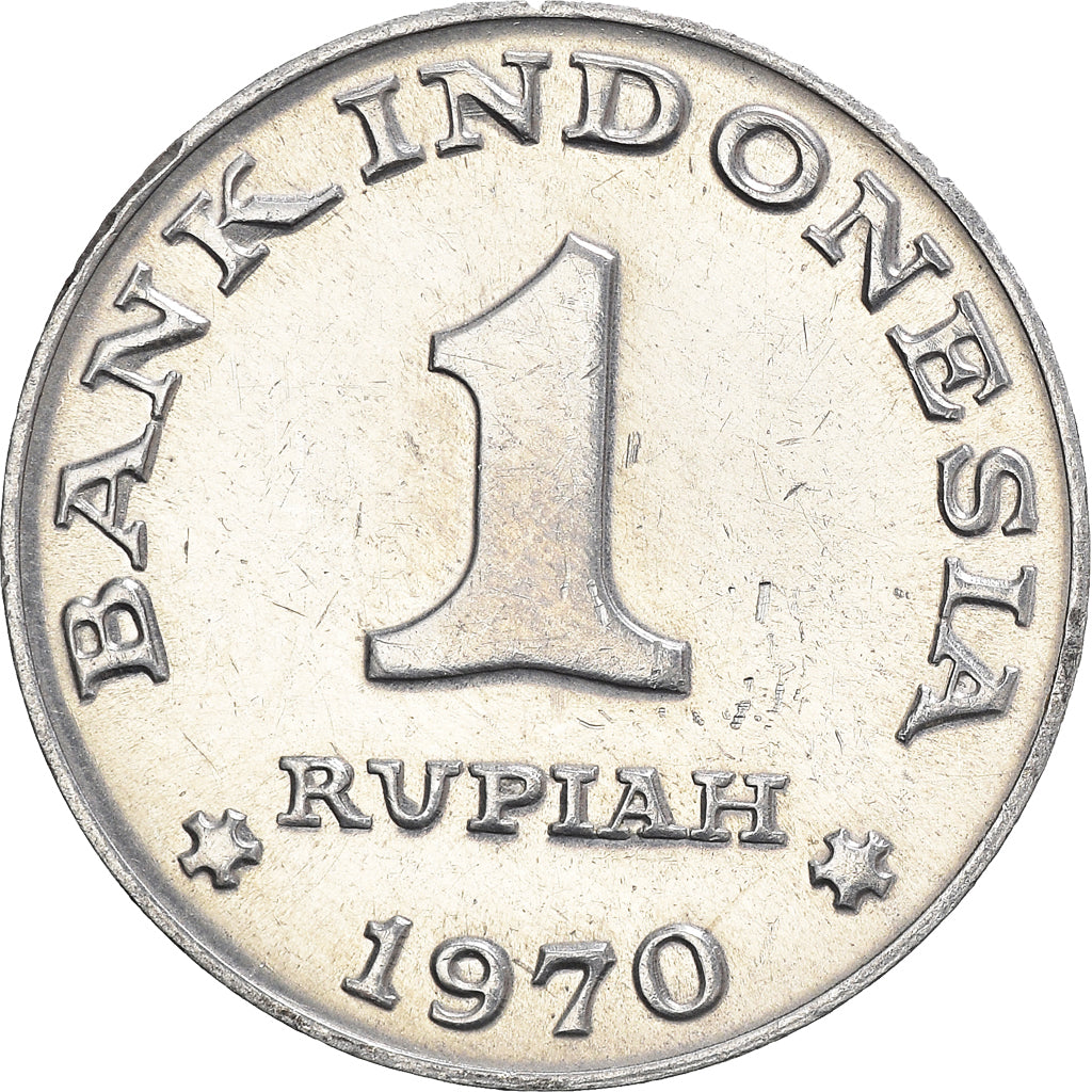Munten, Indonesië, Rupiah, 1970, ZF+, Aluminium, KM:20