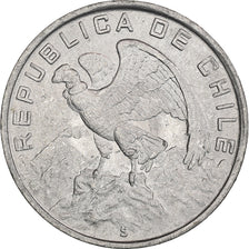 Coin, Chile, 10 Escudos, 1974, AU(55-58), Aluminum, KM:200