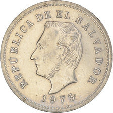Coin, El Salvador, 10 Centavos, 1975, British Royal Mint, England, AU(50-53)