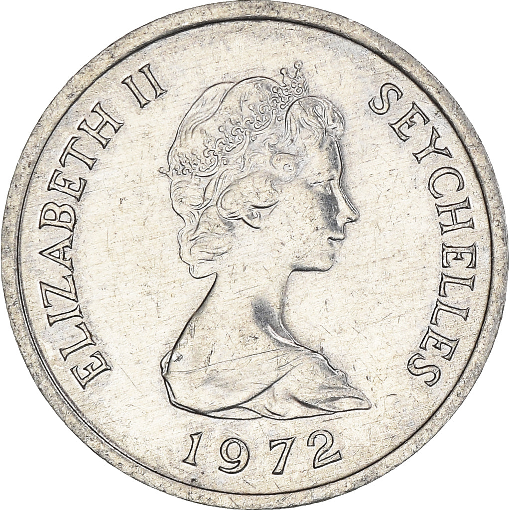 Moneta, Seychelles, Cent, 1972, British Royal Mint, BB+, Alluminio, KM:17