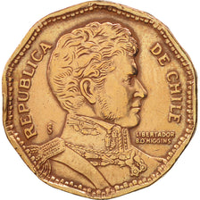 Münze, Chile, 50 Pesos, 1981, SS, Aluminum-Bronze, KM:219.1