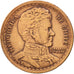 Cile, Peso, 1953, BB, Rame, KM:179