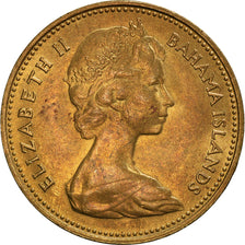 Coin, Bahamas, Elizabeth II, Cent, 1969, EF(40-45), Nickel-brass, KM:2