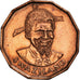 Moneta, Suazi, Sobhuza II, Cent, 1975, British Royal Mint, EF(40-45), Brązowy