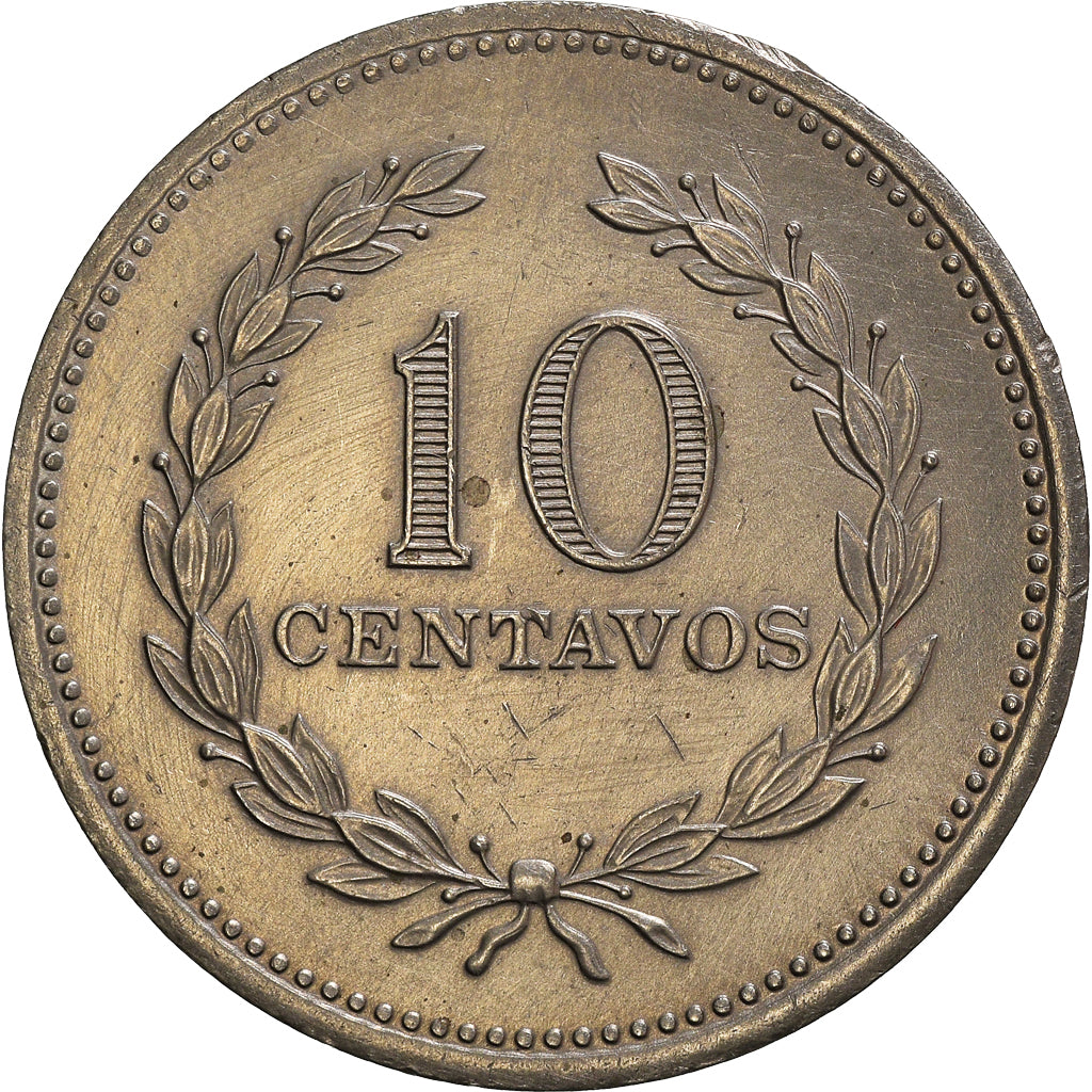 Monnaie, Salvador, 10 Centavos, 1975, British Royal Mint, England, TTB
