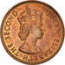 Moneda, Territorios británicos del Caribe, Cent, 1965, MBC, Bronce, KM:2