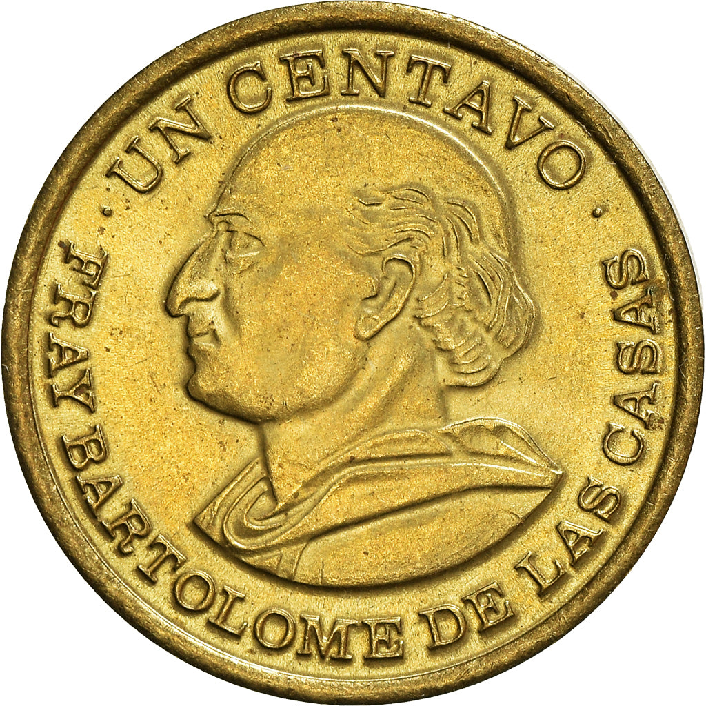 Coin, Guatemala, Centavo, Un, 1977, AU(55-58), Brass, KM:275.1