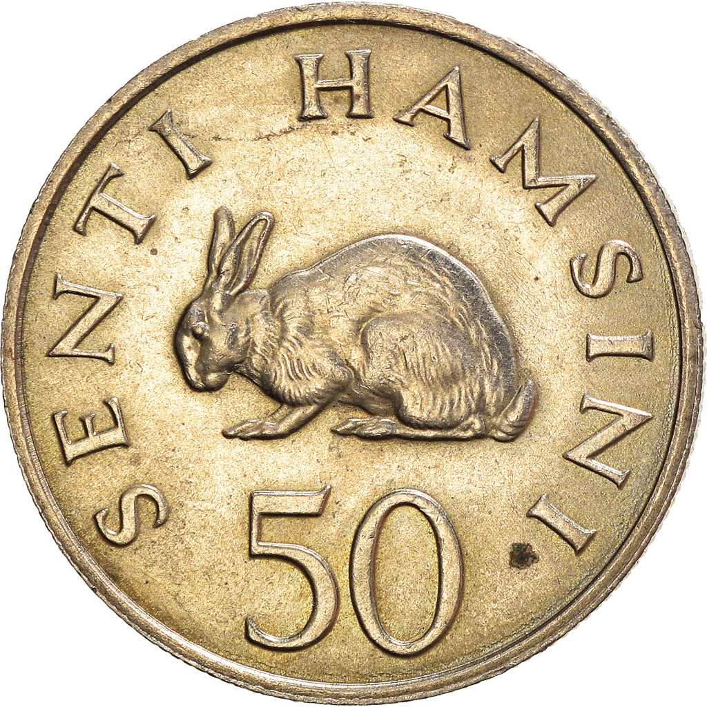 Monnaie, Tanzanie, 50 Senti, 1970, TTB+, Cupro-nickel, KM:3