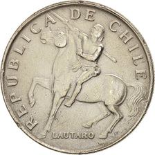 Moneda, Chile, 5 Escudos, 1972, MBC+, Cobre - níquel, KM:199